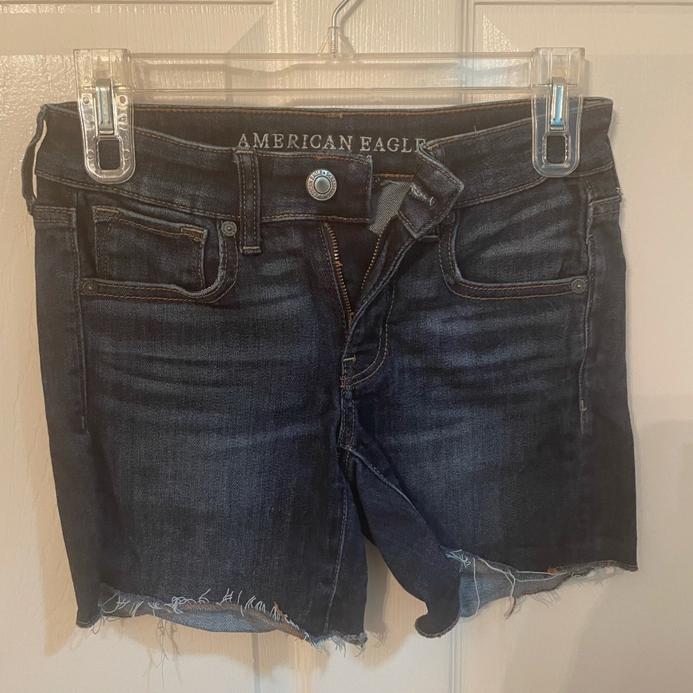 American eagle jean shorts